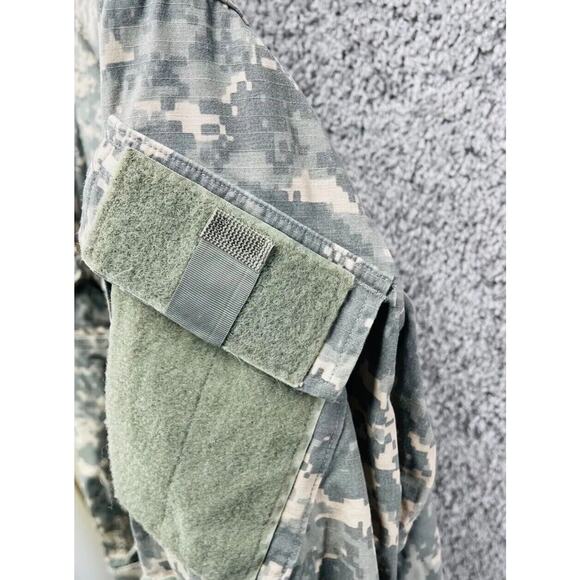 US Mens Medium Long Patches Camouflage Coat Army Combat Uniform - Picture 7 of 8